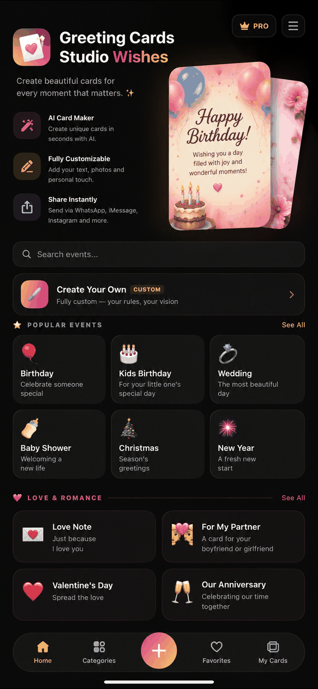 Greeting Cards screenshot 3